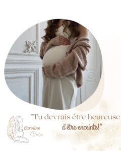 Tu devrais être heureuse d'être enceinte